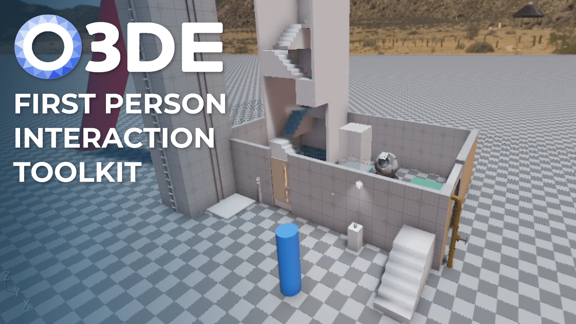 O3de first person interaction toolkit