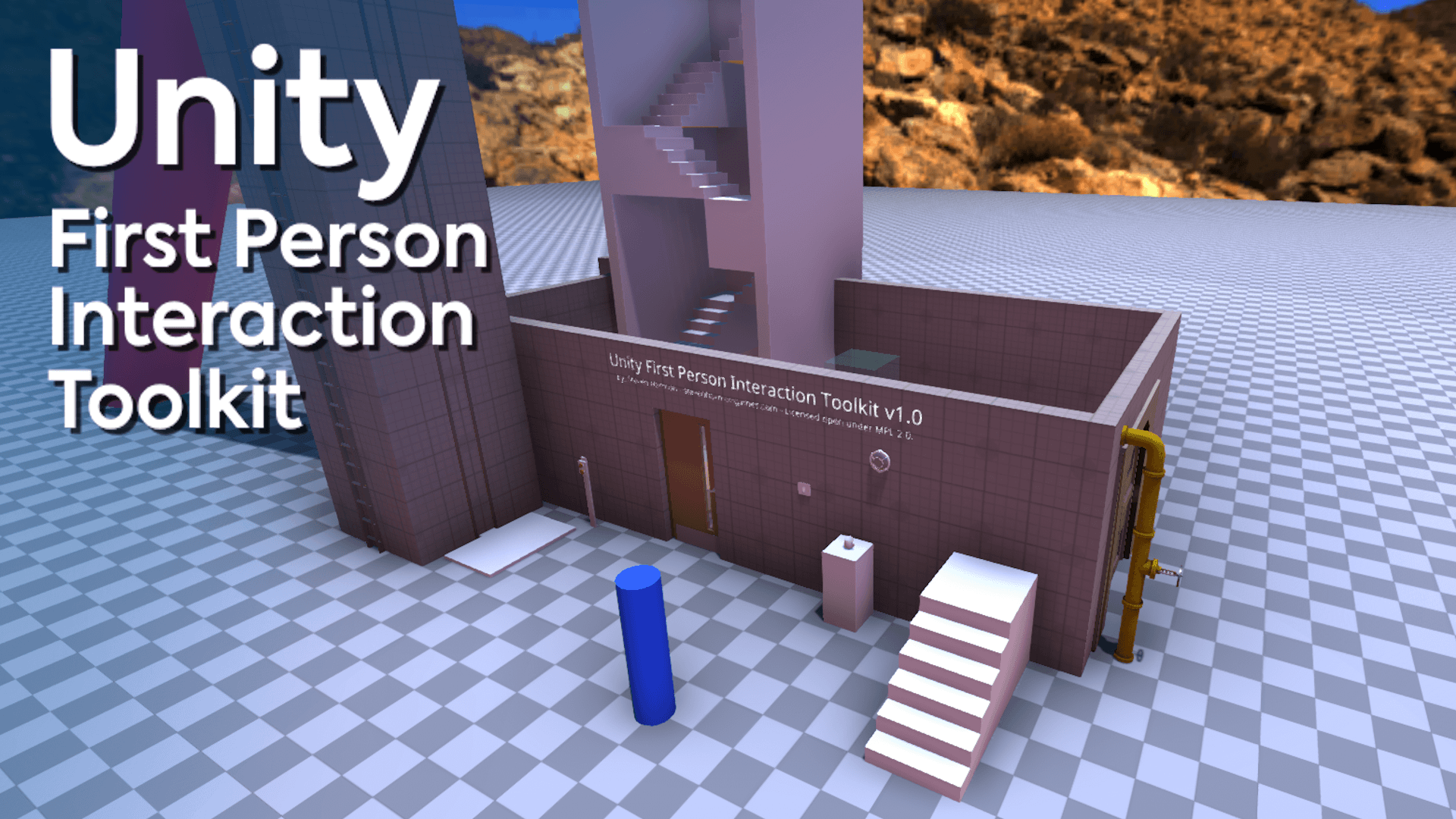 Unity first person interaction toolkit